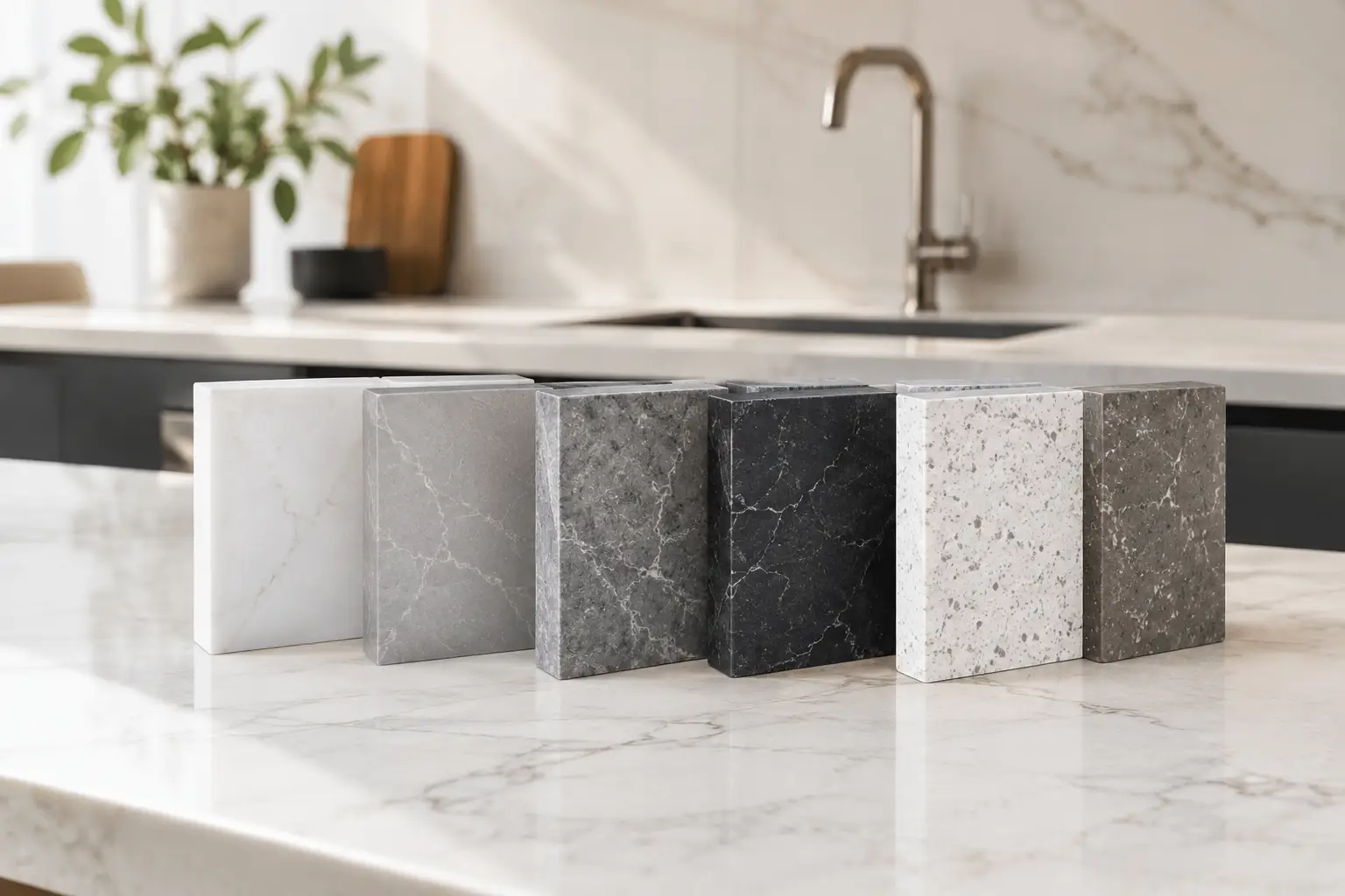 Avant Quartz porovnanie pre kuchynské dosky